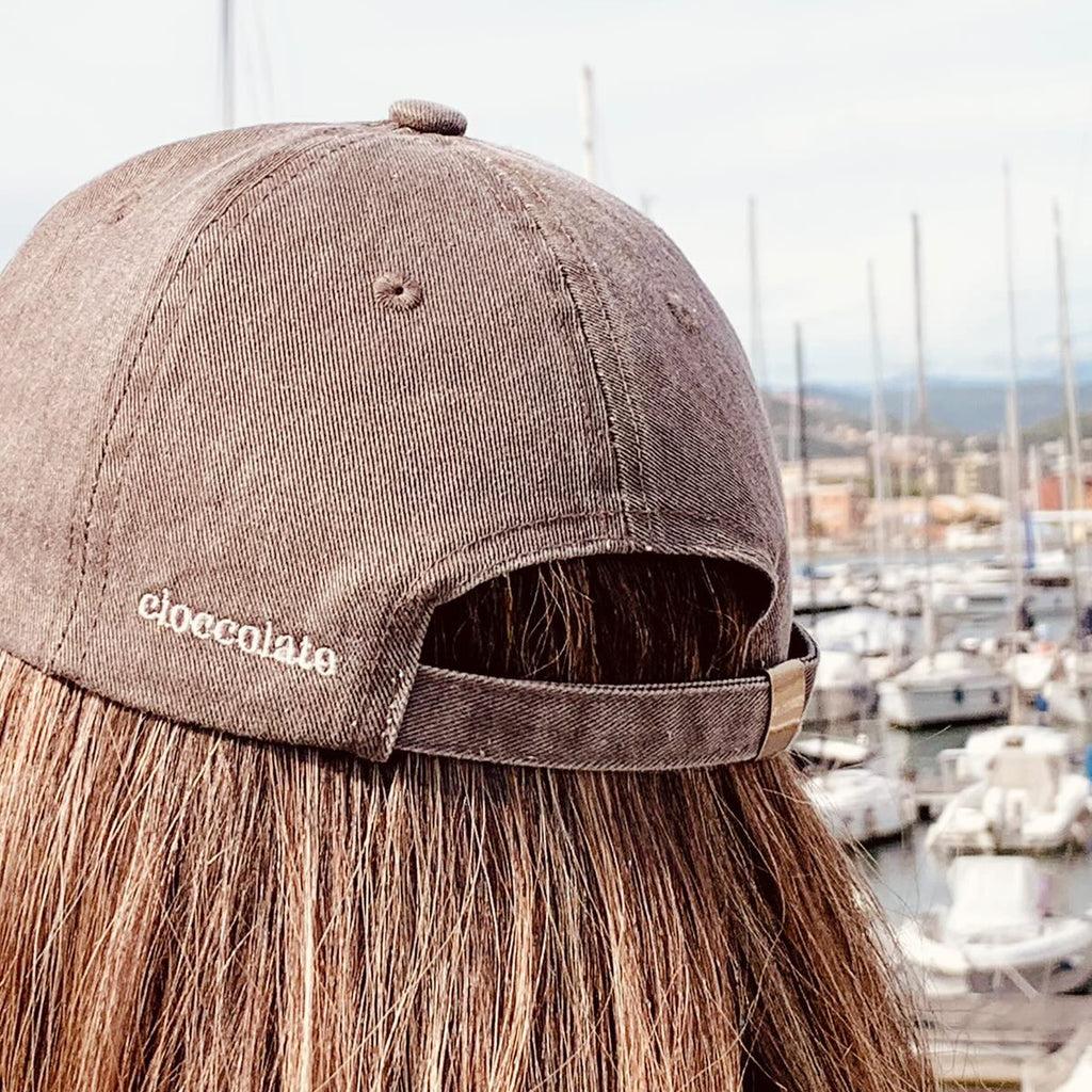 Gelato al Cioccolato Cappellino / Chocolate Cotton Twill Cap *FREE SHIPPING