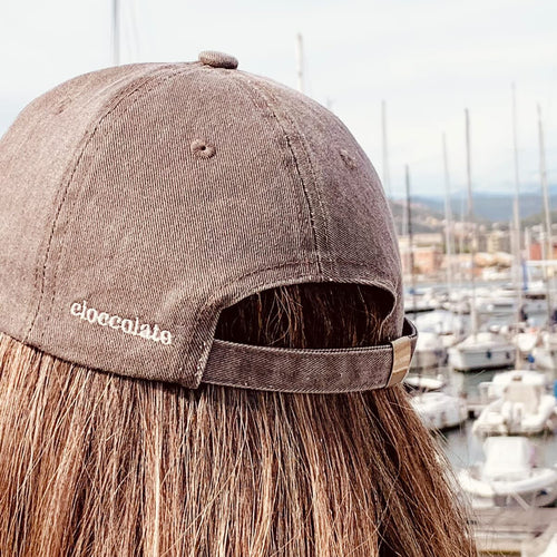 Gelato al Cioccolato Cappellino / Chocolate Cotton Twill Cap *FREE SHIPPING