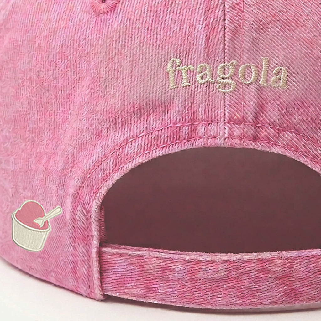 Team Gelato alla Fragola Cappellino / Strawberry Cotton Twill Cap *FREE SHIPPING