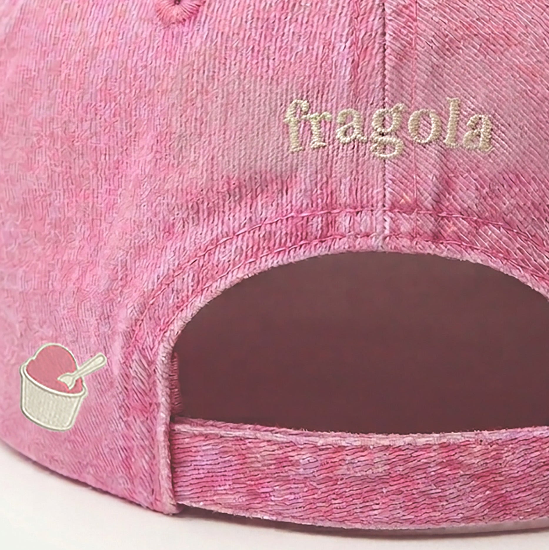 Team Gelato alla Fragola Cappellino / Strawberry Cotton Twill Cap *FREE SHIPPING