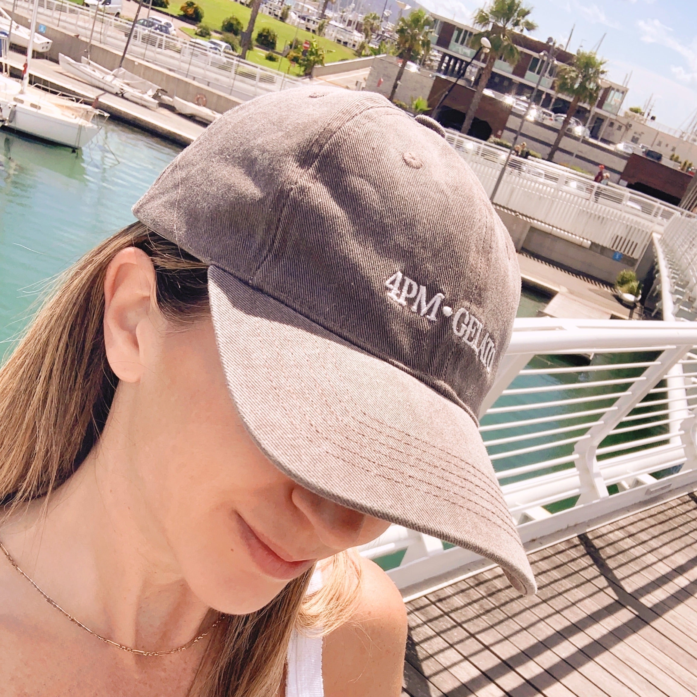 Gelato al Cioccolato Cappellino / Chocolate Cotton Twill Cap *FREE SHIPPING
