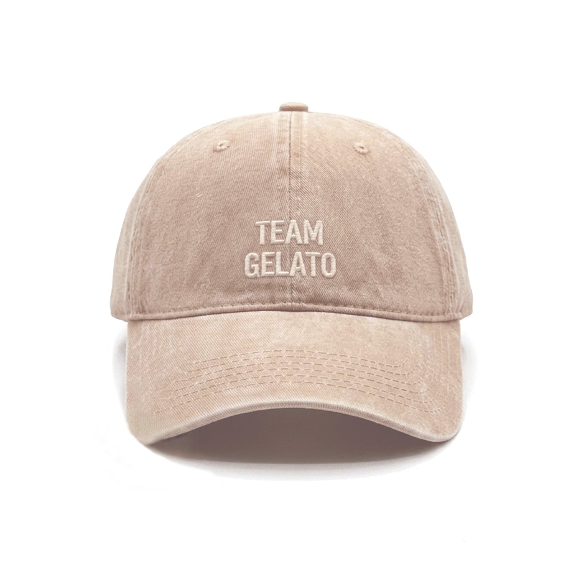 Gelato Nocciola Cappellino / Hazelnut Cotton Twill Cap *FREE SHIPPING
