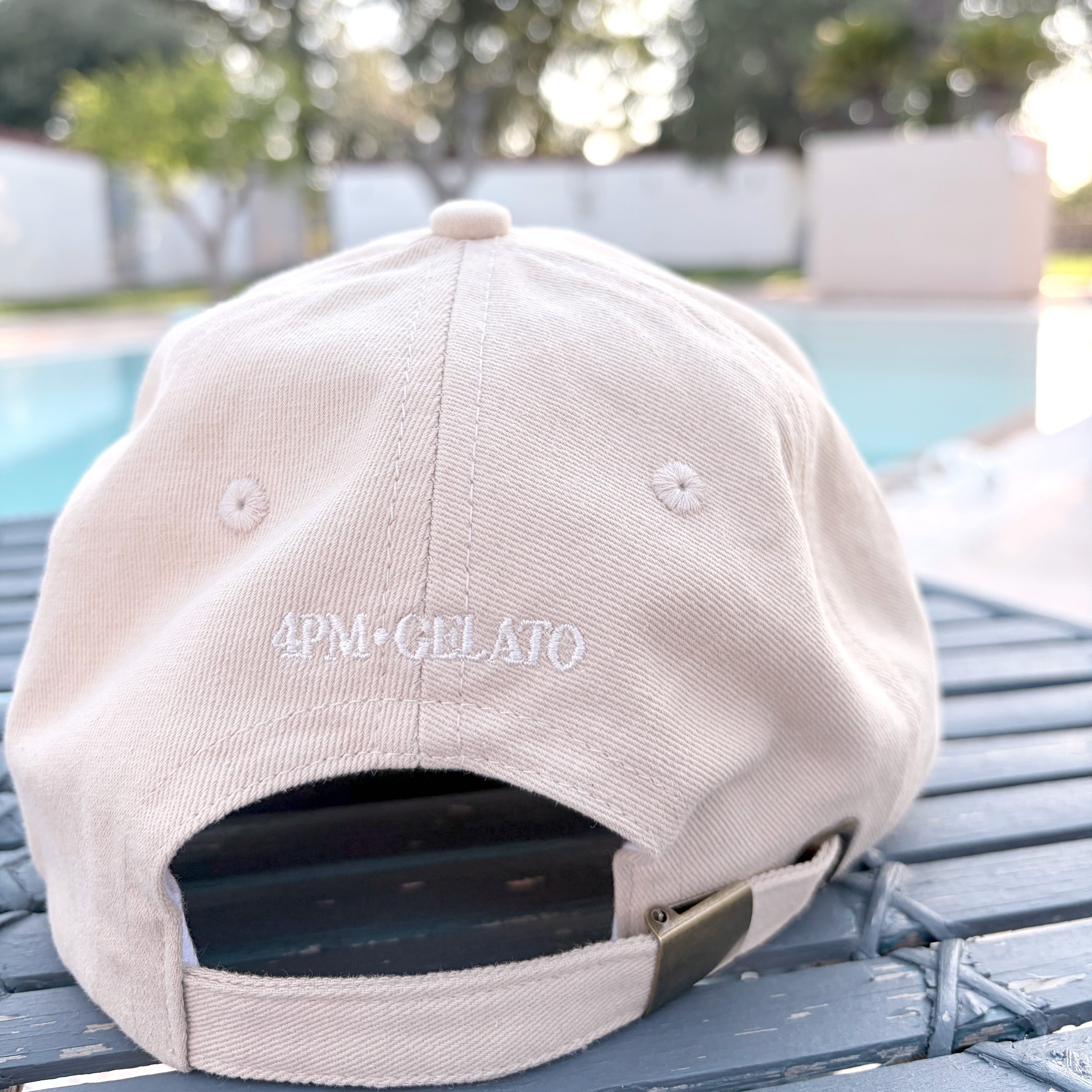 Nocciola Cap – Light Beige 100% Cotton